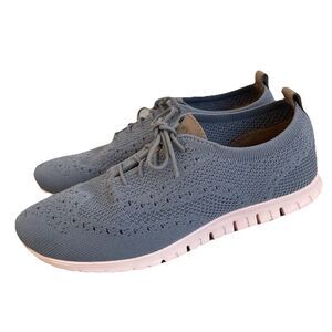 Cole Haan Women's Originalgrand Stitchlite Wing Tip Oxford Knit Shoes 9 B